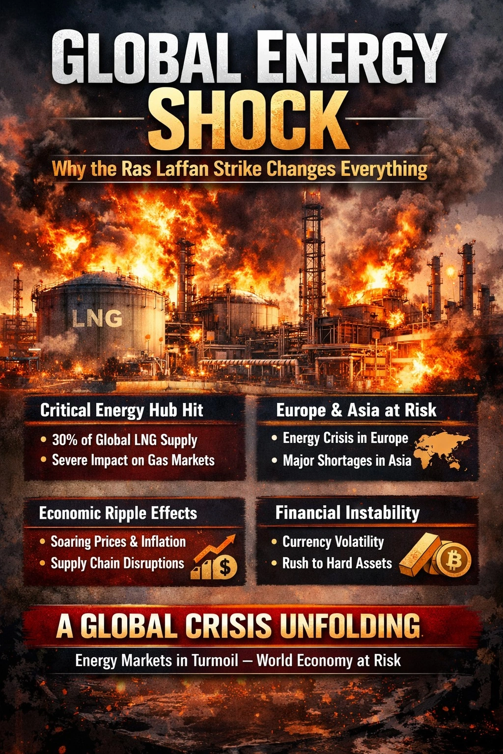 Global Energy Shock: Why the Ras Laffan Strike Could Reshape World Markets