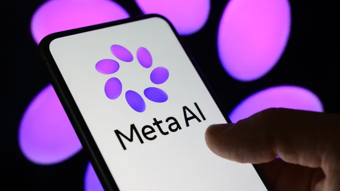 Meta and Instagram logos displayed alongside AI image generation graphics after the company rolled back its Muse Image feature.