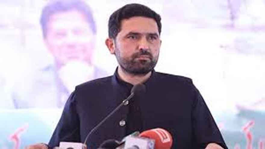 Current Chief Minister of KP Sohail Khan Afridi addressing the Khyber Pakhtunkhwa Assembly in Peshawar